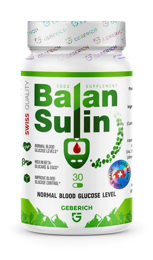 Verpackung von Balansulin, 30 Kapseln