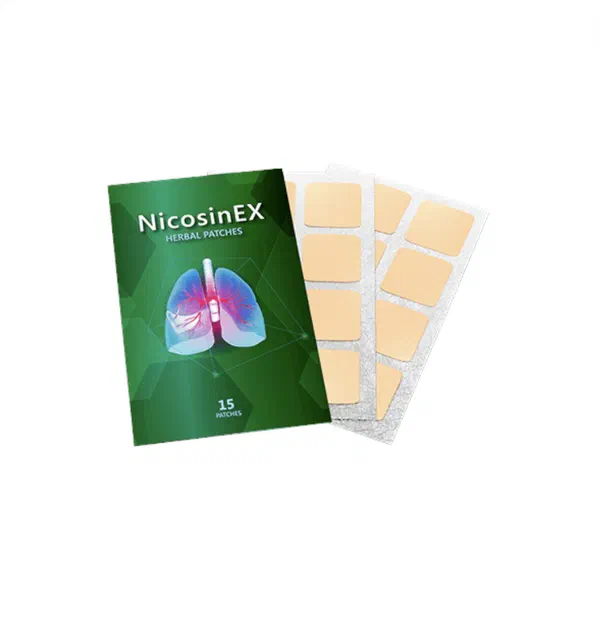 Verpackung von Nicosinex, 15 Pflaster