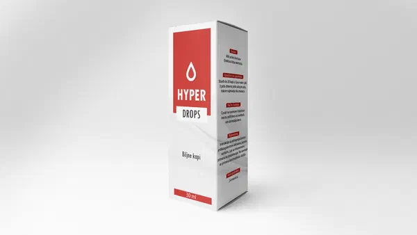Pakovanje proizvoda Hyperdrops, kapi, 30 ml