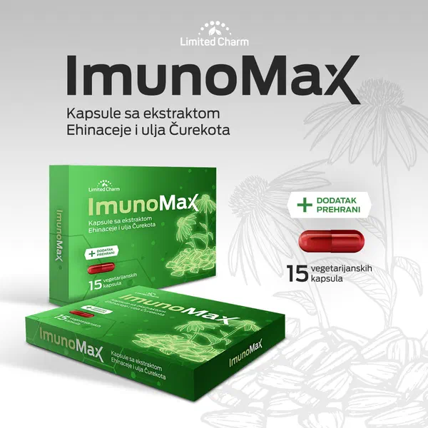 Pakovanje proizvoda ImunoMax, 15 kapsula