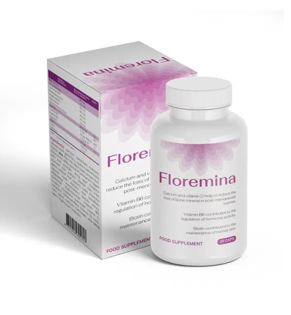 Опаковка на Floremina caps, 20 капсули