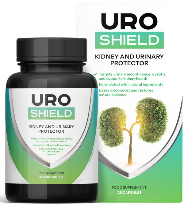 Опаковка на Uro Shield Caps, 20 капсули