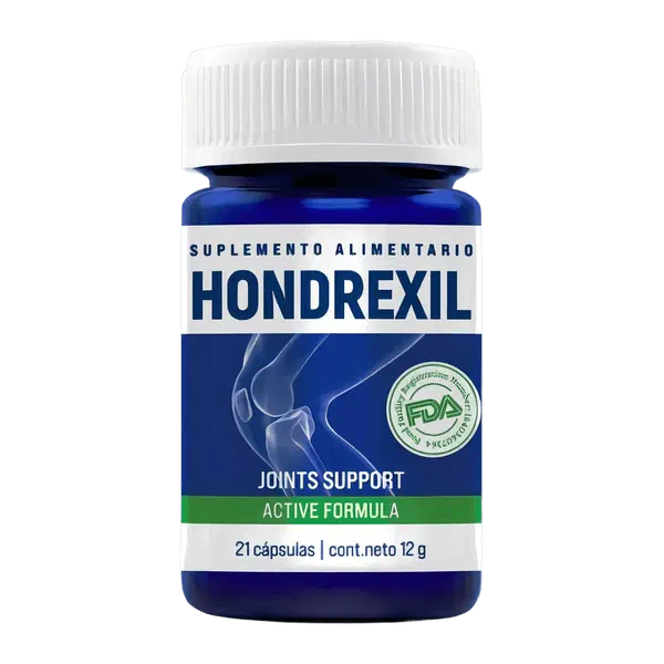 Envase de Hondrexil, 21 cápsulas