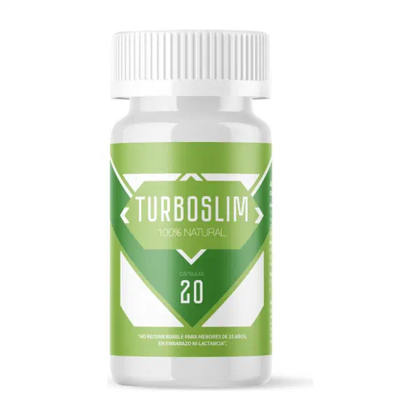 Envase de Turboslim, 20 cápsulas