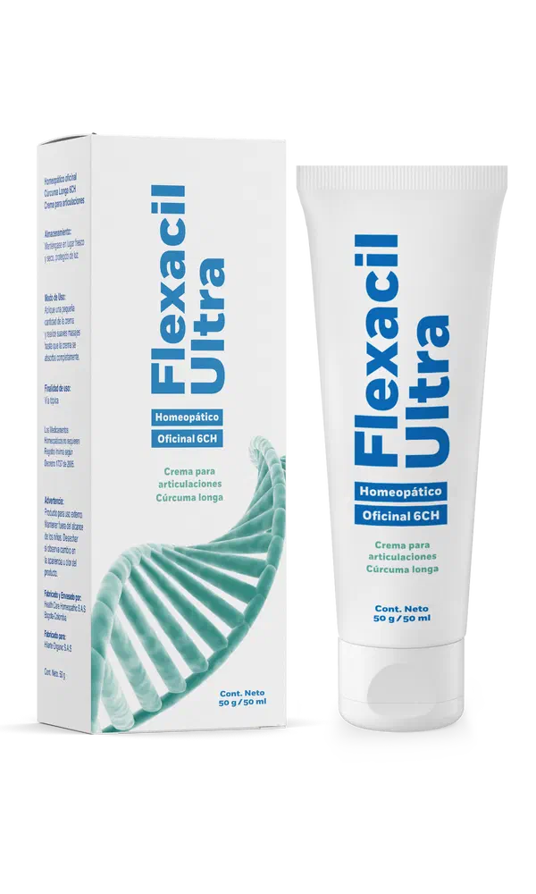 Envase de Flexacil Ultra, crema de 50 g / 50 ml