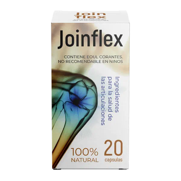 Envase de JoinFlex, 20 cápsulas