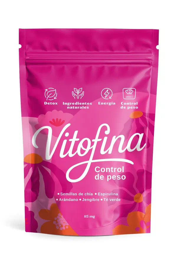 Envase de Vitofina, polvo de 115 mg