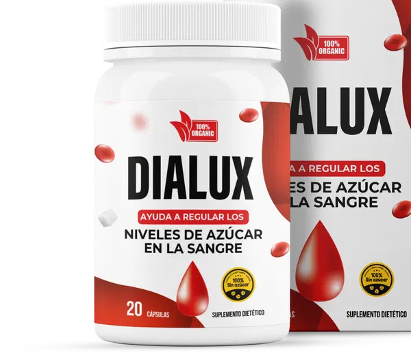 Envase de Dialux, 20 cápsulas