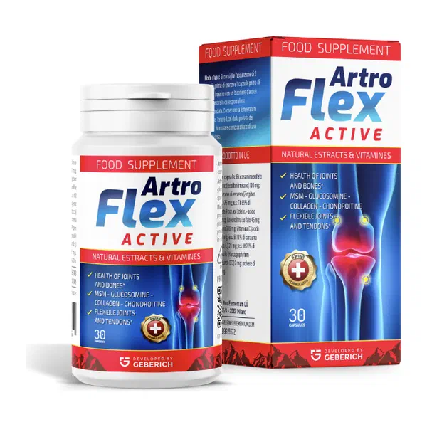 Verpackung von Artroflex Active, 30 Kapseln