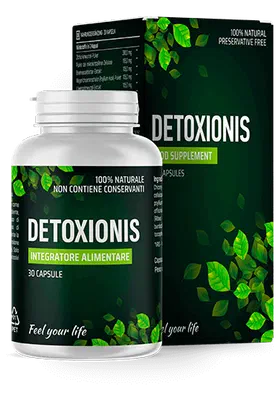 Verpackung von Detoxionis, 30 Kapseln