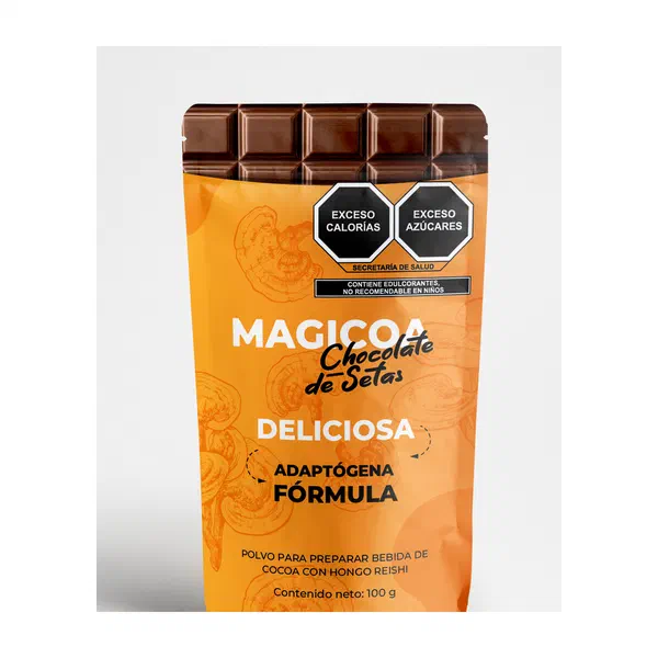 Envase de Magicoa, polvo de 100 g