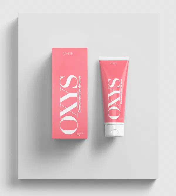 Envase de Oxys, crema de 80 g