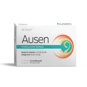Envase de Ausen, 10 cápsulas