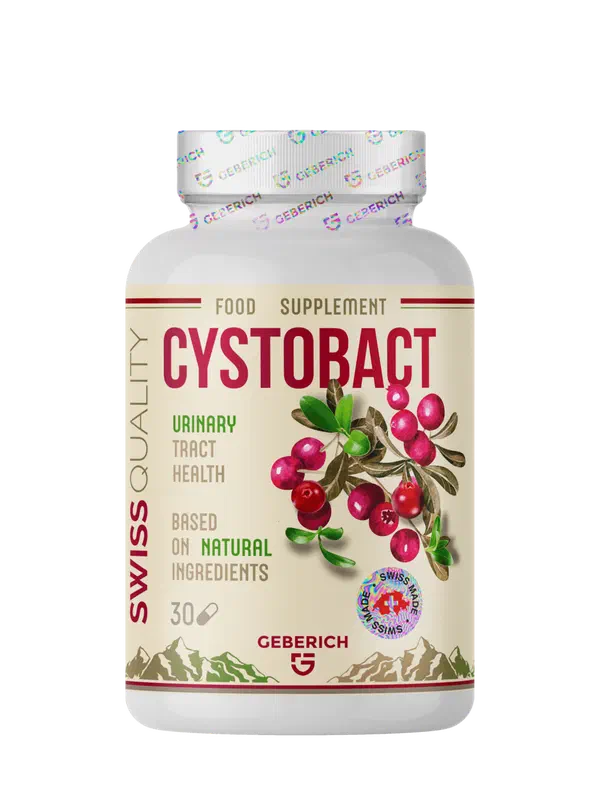 Envase de Cystobact, 30 cápsulas