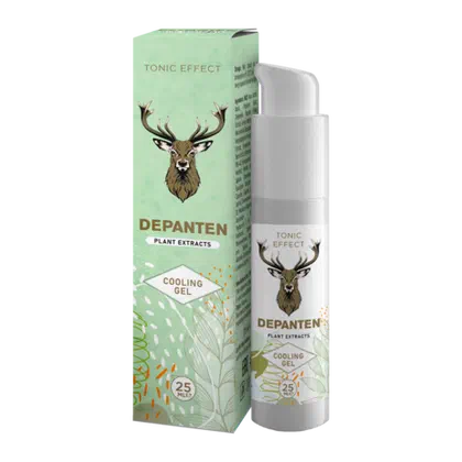 Envase de Depanten, gel de 25 ml