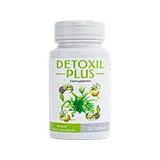 Envase de Detoxil Water Liver, cápsulas