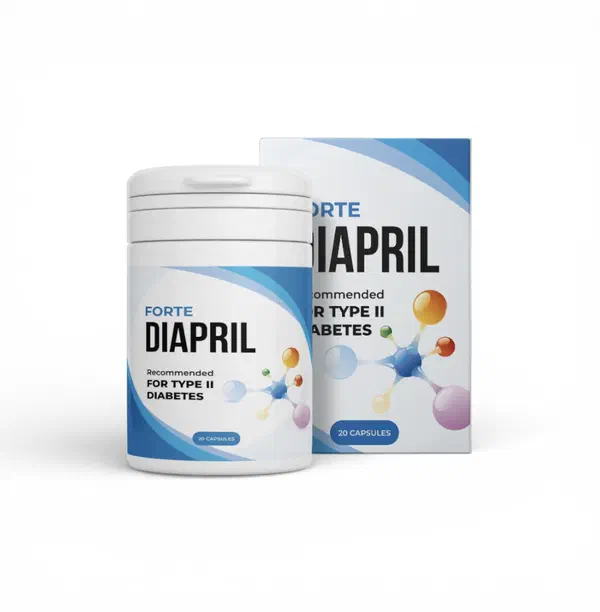 Envase de Diapril, 20 cápsulas