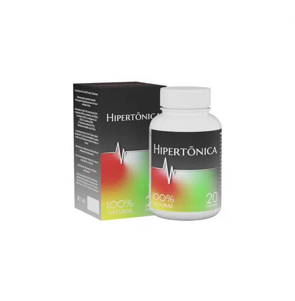 Envase de Hipertonica, 20 cápsulas