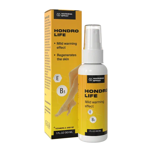Envase de Hondro Life, spray de 30 ml