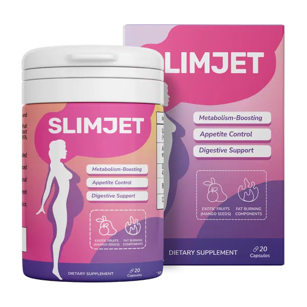 Envase de SlimJet, 20 cápsulas