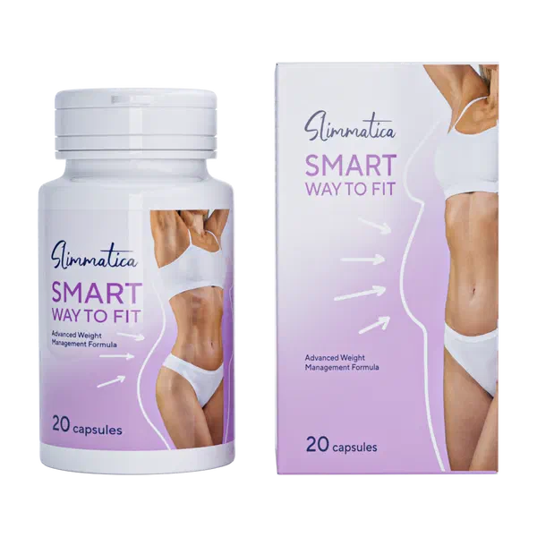 Envase de Slimmatica, 20 cápsulas