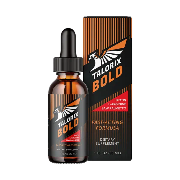 Envase de Talorix Bold, gotas de 30 ml
