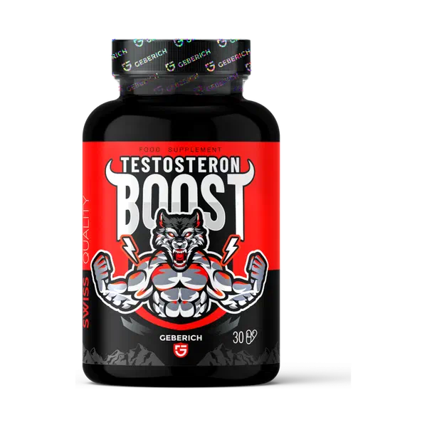 Envase de Testosteron Boost, 30 cápsulas