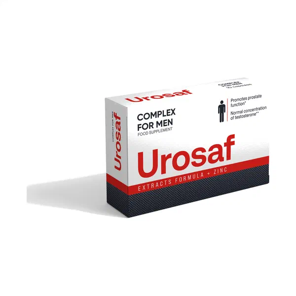 Envase de Urosaf, 10 cápsulas