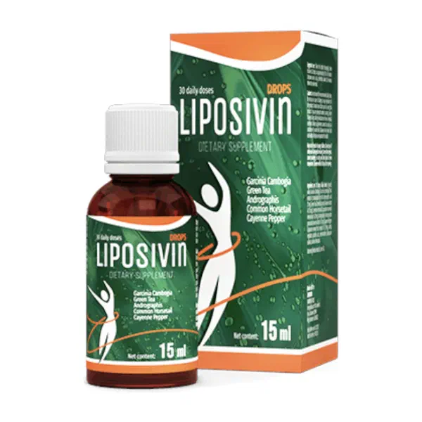 Tuotteen Liposivin pakkaus, tipat, 15 ml