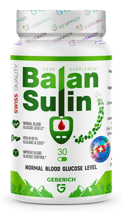 Emballage de Balansulin, 30 gélules