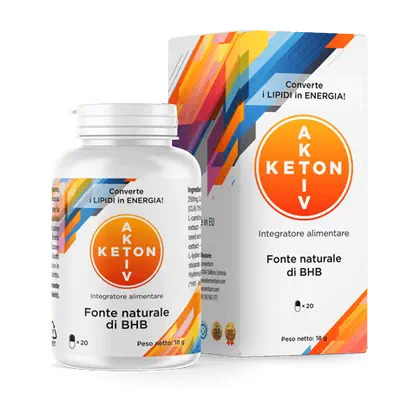 Emballage de KETON AKTIV, 20 gélules