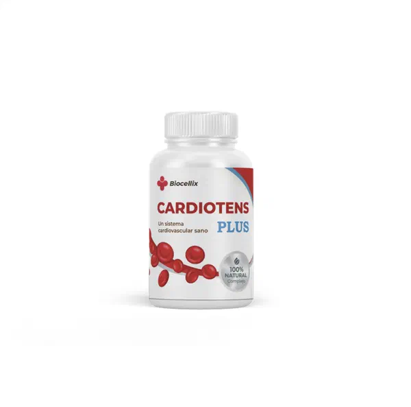 Envase de Cardiotens, cápsulas