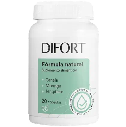 Envase de Difort, 20 cápsulas