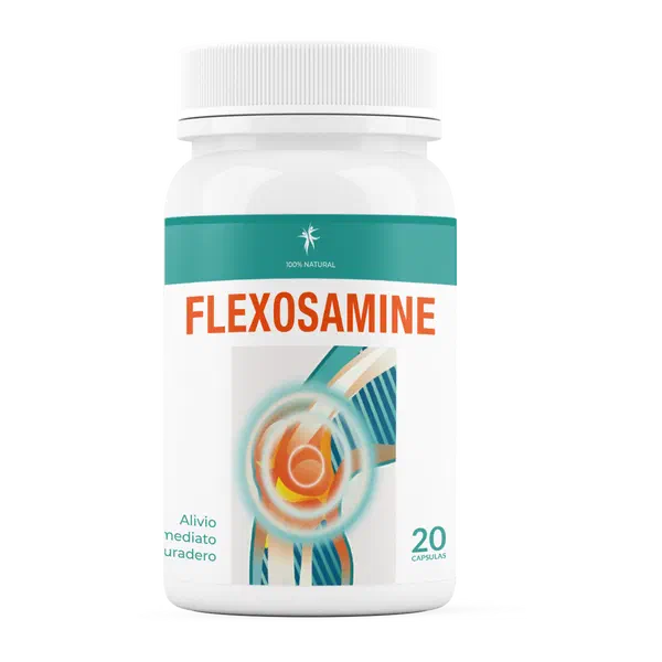Envase de Flexosamine, 20 cápsulas