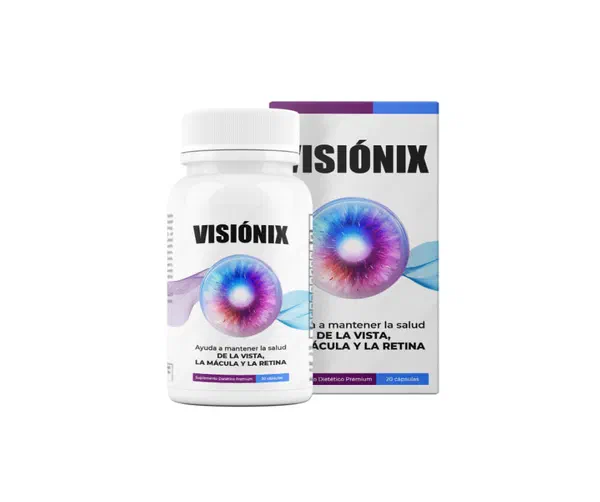 Envase de Visionix, 20 cápsulas