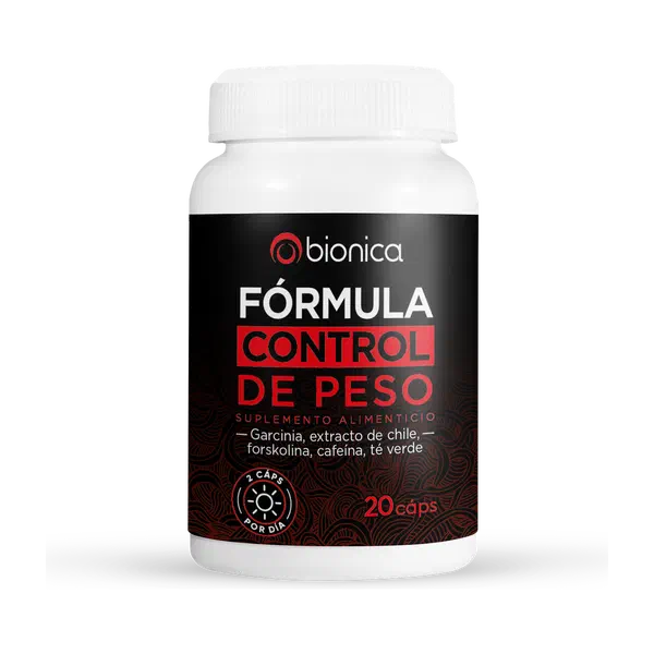Envase de Bionica, 20 cápsulas