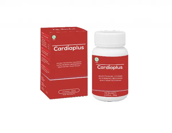 Kemasan Cardia Plus, 30 kapsul