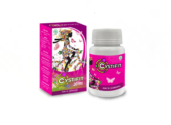 Kemasan Cystifit, 30 kapsul