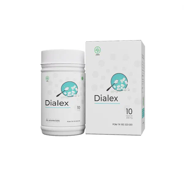Kemasan Dialex, 10 kapsul