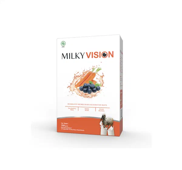Kemasan Milky vision, bubuk 200 g