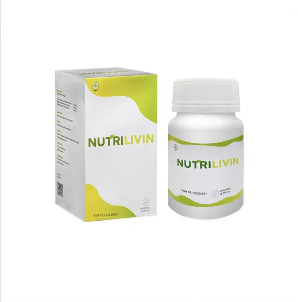 Kemasan Nutrilivin, 30 kapsul