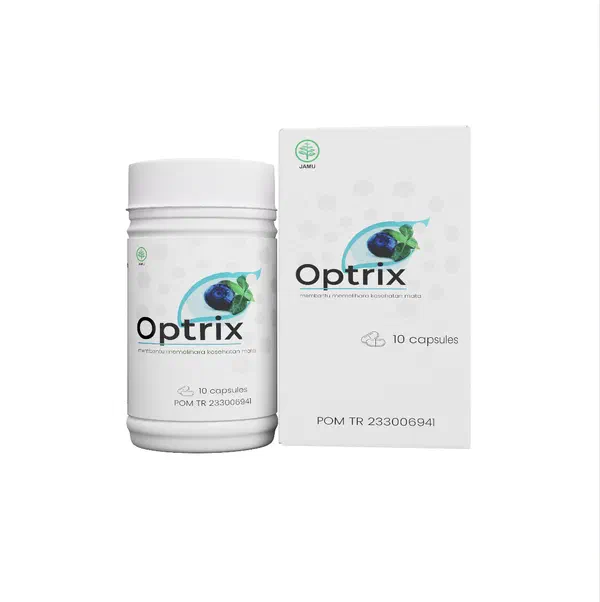 Kemasan Optrix, 10 kapsul