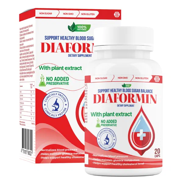 Confezione di DiaFormin, 20 capsules