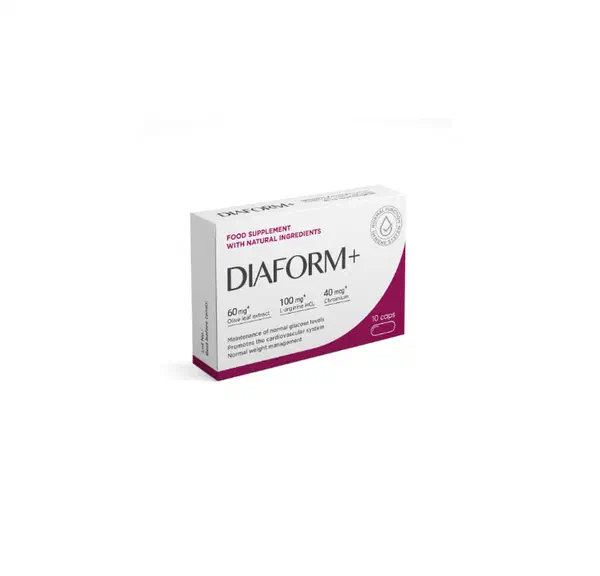 Diaform+ pakuotė, 10 kapsulių