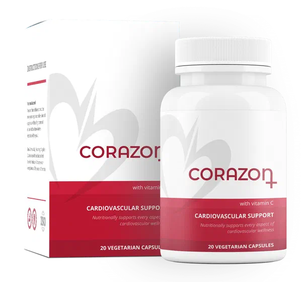 Emballage de Corazon+, 20 gélules