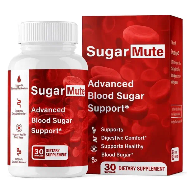 Emballage de Sugar Mute, 30 gélules