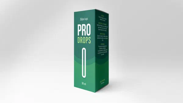 Пакување на ProDrops, капки, 30 ml