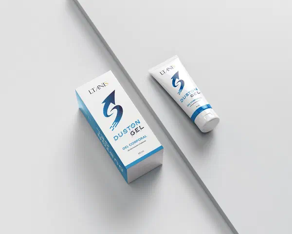 Envase de Duston Gel, gel de 60 ml
