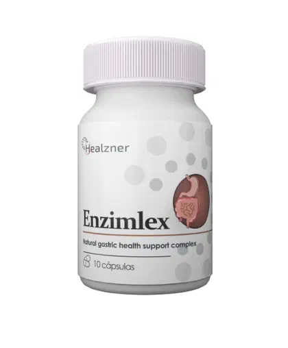 Envase de Enzimlex, 10 cápsulas