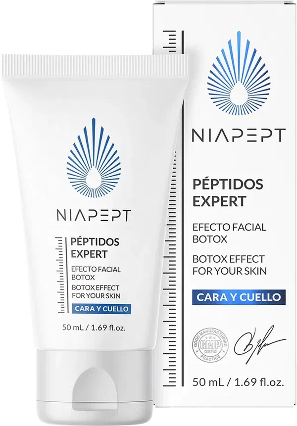 Envase de Niapept, crema de 50 ml / 1.69 fl.oz.